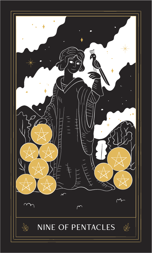 Nine of Pentacles